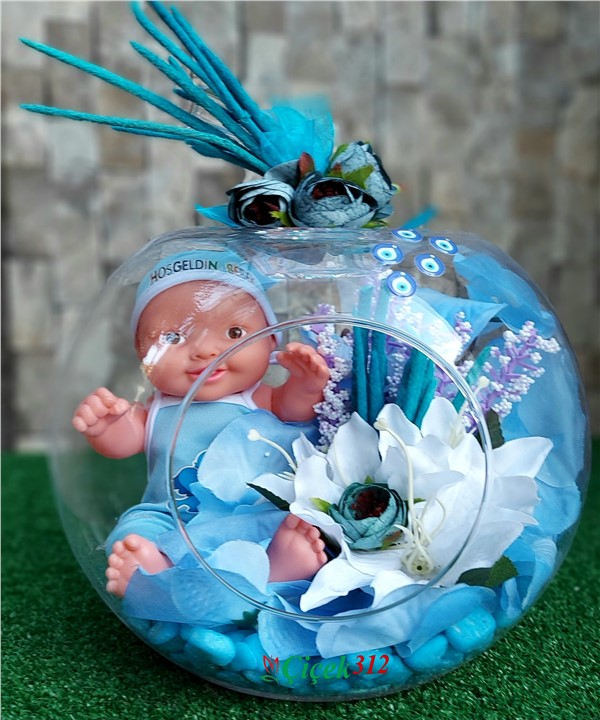 çiçek sepeti bebek kıyafetleri